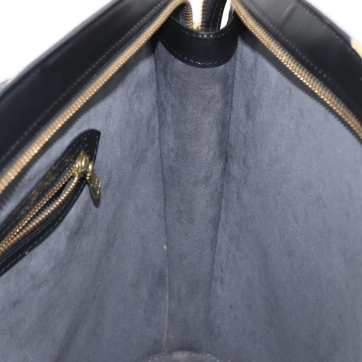 Louis Vuitton Saint Jacques Handbag Epi Leather, BLACK, LEATHER, Shoulder bag