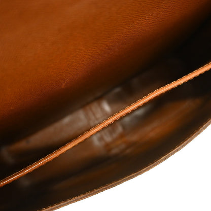 Louis Vuitton Cartouchiere Handbag Monogram Canvas, Brown, Canvas, Shoulder Bag