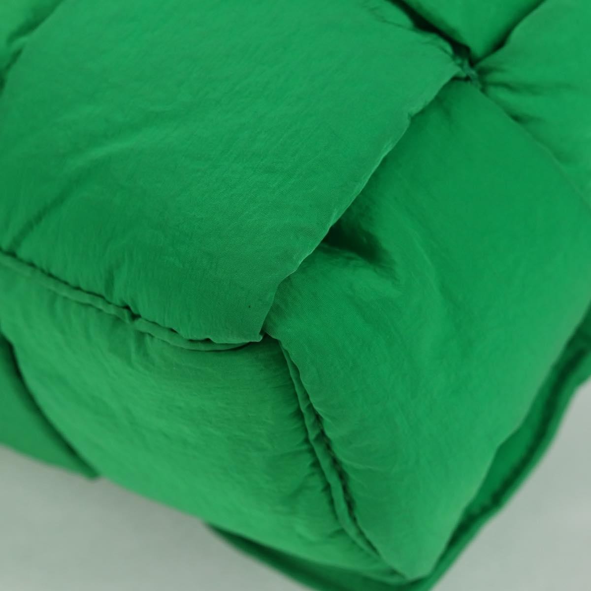 Bottega Veneta Padded Tech Cassette Crossbody Bag Intrecciato Nylon, GREEN, NYLON, Crossbody bag