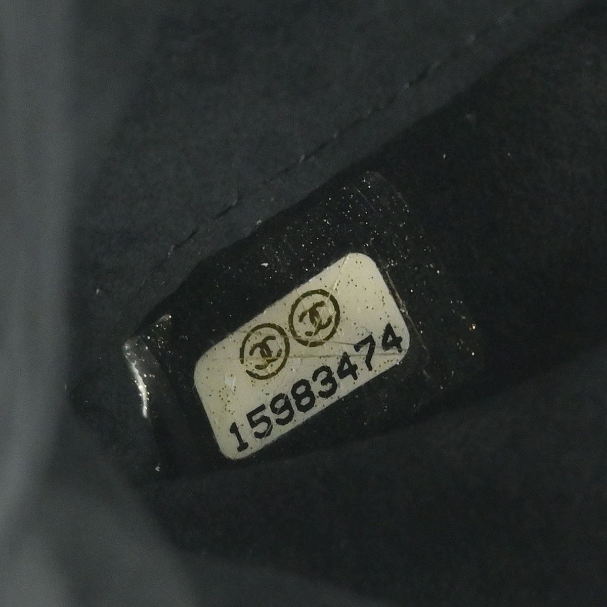 Chanel Chain Phone Holder Crossbody Bag Quilted Lambskin, BLACK, LEATHER, Clutche & pouche