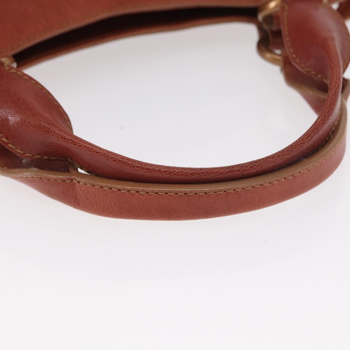 cartier Marcello Handbag Leather, BROWN, LEATHER, Handbag