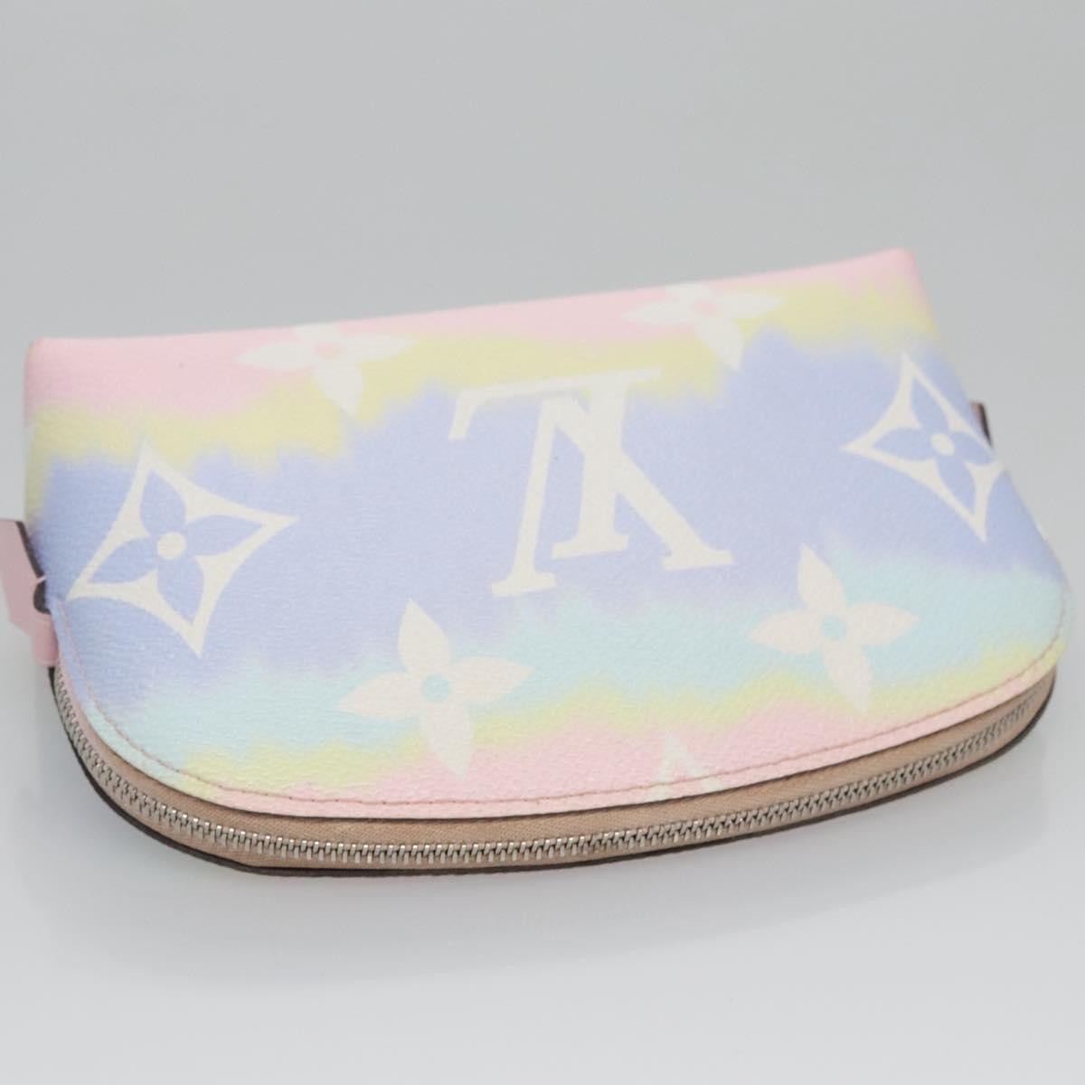 Louis Vuitton Cosmetic Pouch Spring in the City Monogram Giant Canvas, MULTICOLOUR, CANVAS, Clutche & pouche