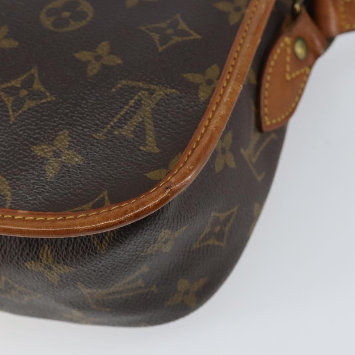 Louis Vuitton Sac Gibeciere Messenger Bag Monogram Canvas, BROWN, CANVAS, Shoulder bag