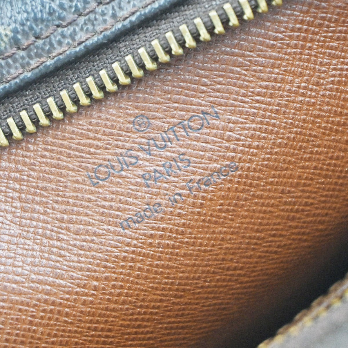 Louis Vuitton Danube Handbag Monogram Canvas, BROWN, CANVAS, Shoulder bag