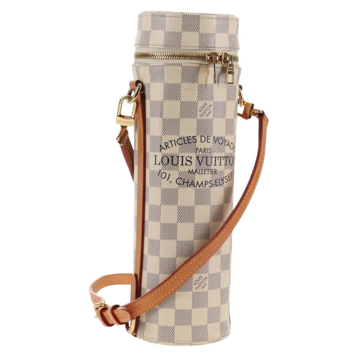Louis Vuitton Bottle Holder Bag Damier, MULTICOLOUR, CANVAS, Travel bag