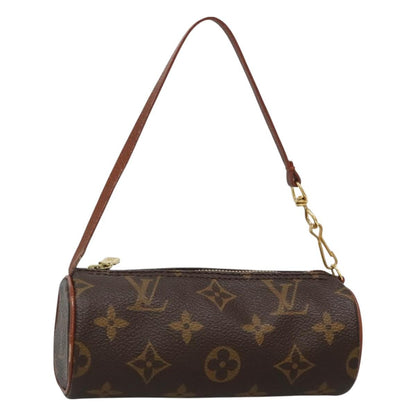 Louis Vuitton Papillon Pochette Monogram Canvas, BROWN, CANVAS, Handbag