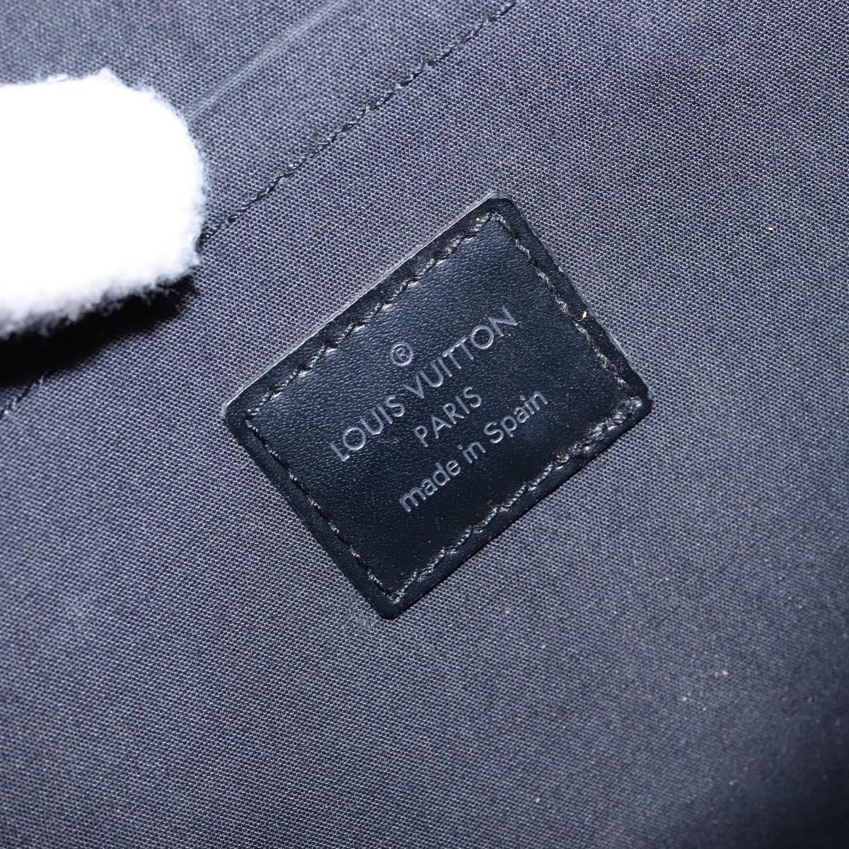 Louis Vuitton Croisette Handbag Epi Leather, BLACK, LEATHER, Tote bag