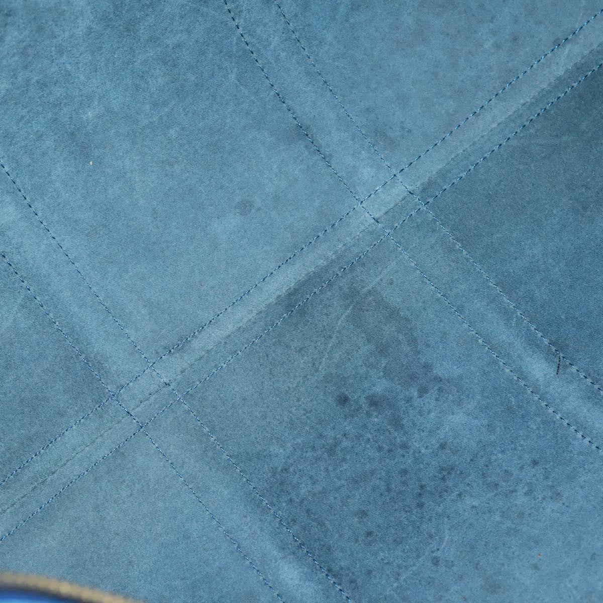 Louis Vuitton Keepall Bag Epi Leather, BLUE, LEATHER, Travel bag