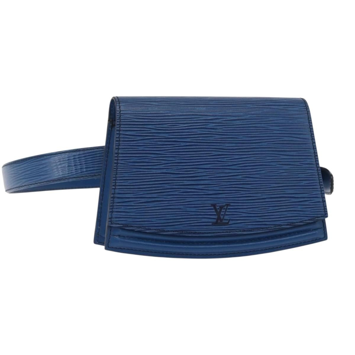 Louis Vuitton Tilsitt Bum Bag Epi Leather, BLUE, LEATHER, Clutche & pouche