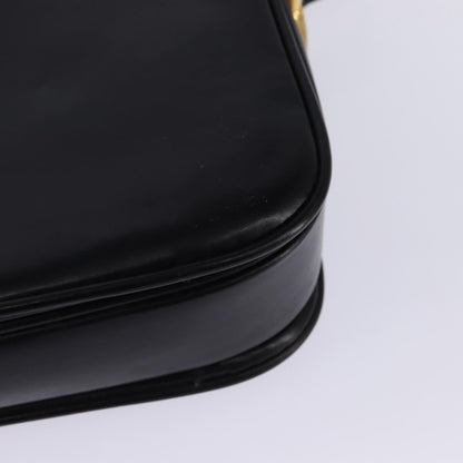 Celine Horse Carriage Shoulder bag Leather, BLACK, LEATHER, Shoulder bag