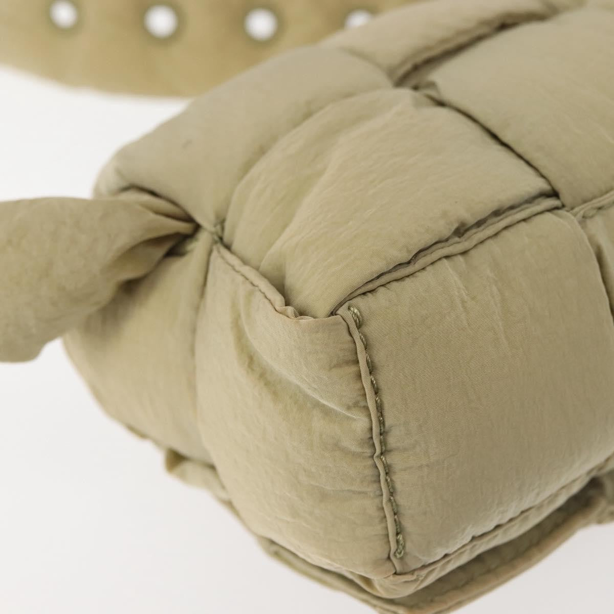 Bottega Veneta Padded Tech Cassette Crossbody Bag Intrecciato Nylon, BEIGE, NYLON, Crossbody bag