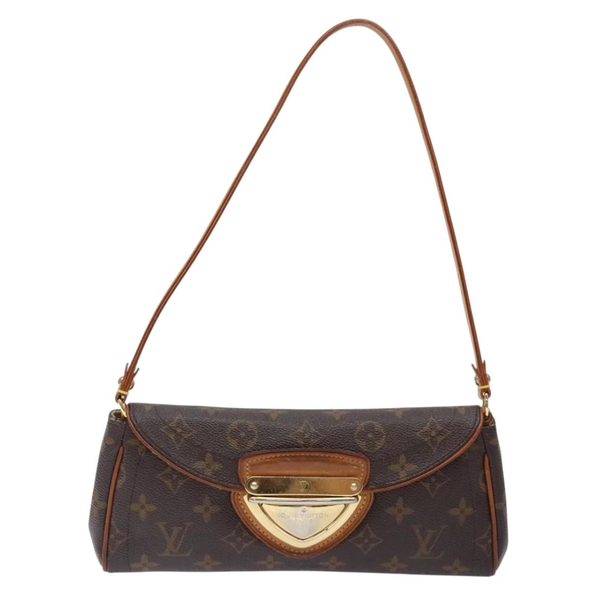 Louis Vuitton Beverly Handbag Monogram Canvas, BROWN, CANVAS, Handbag