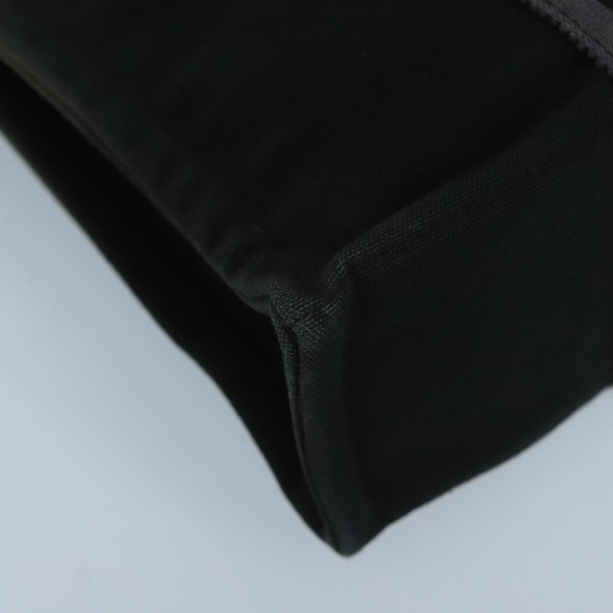 Hermes Fourre Tout Tote Canvas, BLACK, CANVAS, Tote bag