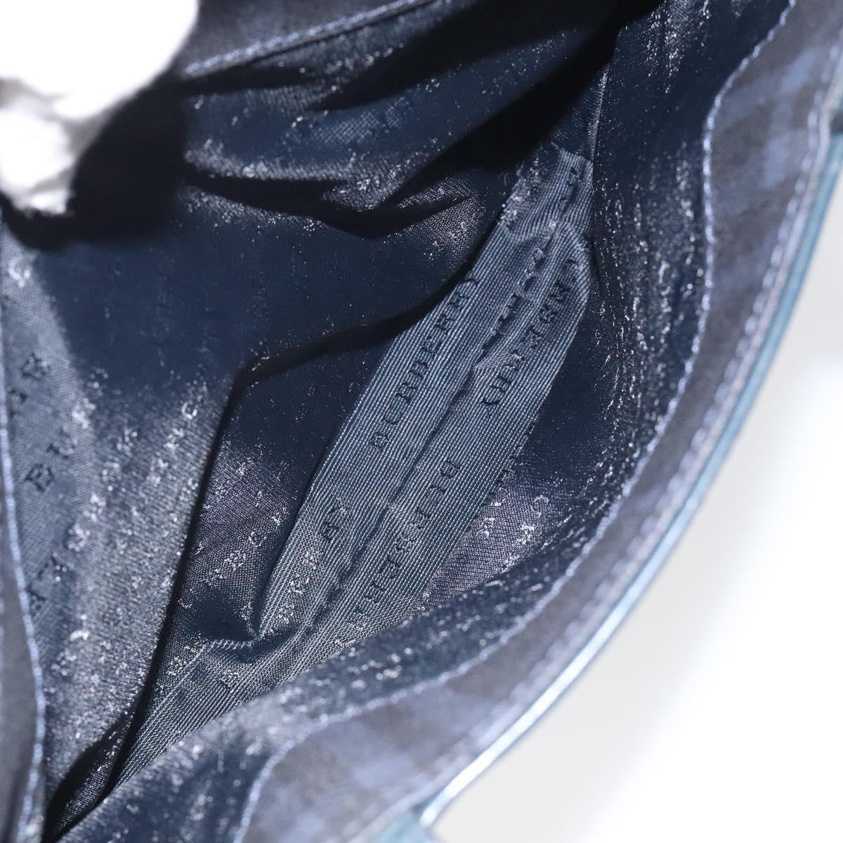 Burberry Nova Handbag Canvas, NAVY, PVC, Handbag