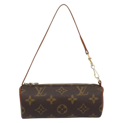 Louis Vuitton Papillon Pochette Monogram Canvas, BROWN, CANVAS, Clutche & pouche
