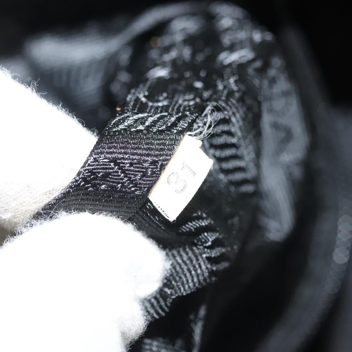 Prada Vintage Tote Tessuto, BLACK, NYLON, Tote bag