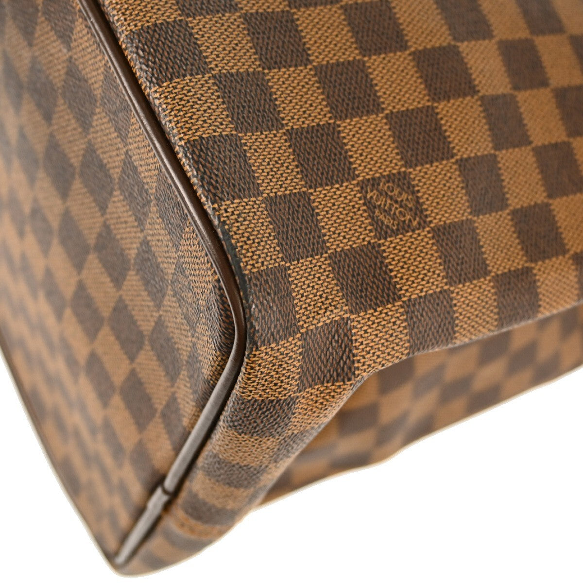 Louis Vuitton Greenwich Travel Bag Damier, BROWN, CANVAS, Travel bag