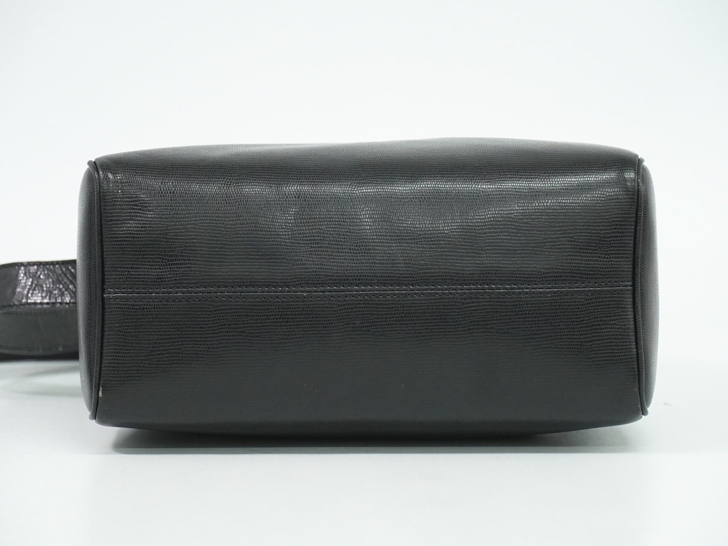 Celine Shoulder Bag Leather, BLACK, LEATHER, Shoulder bag