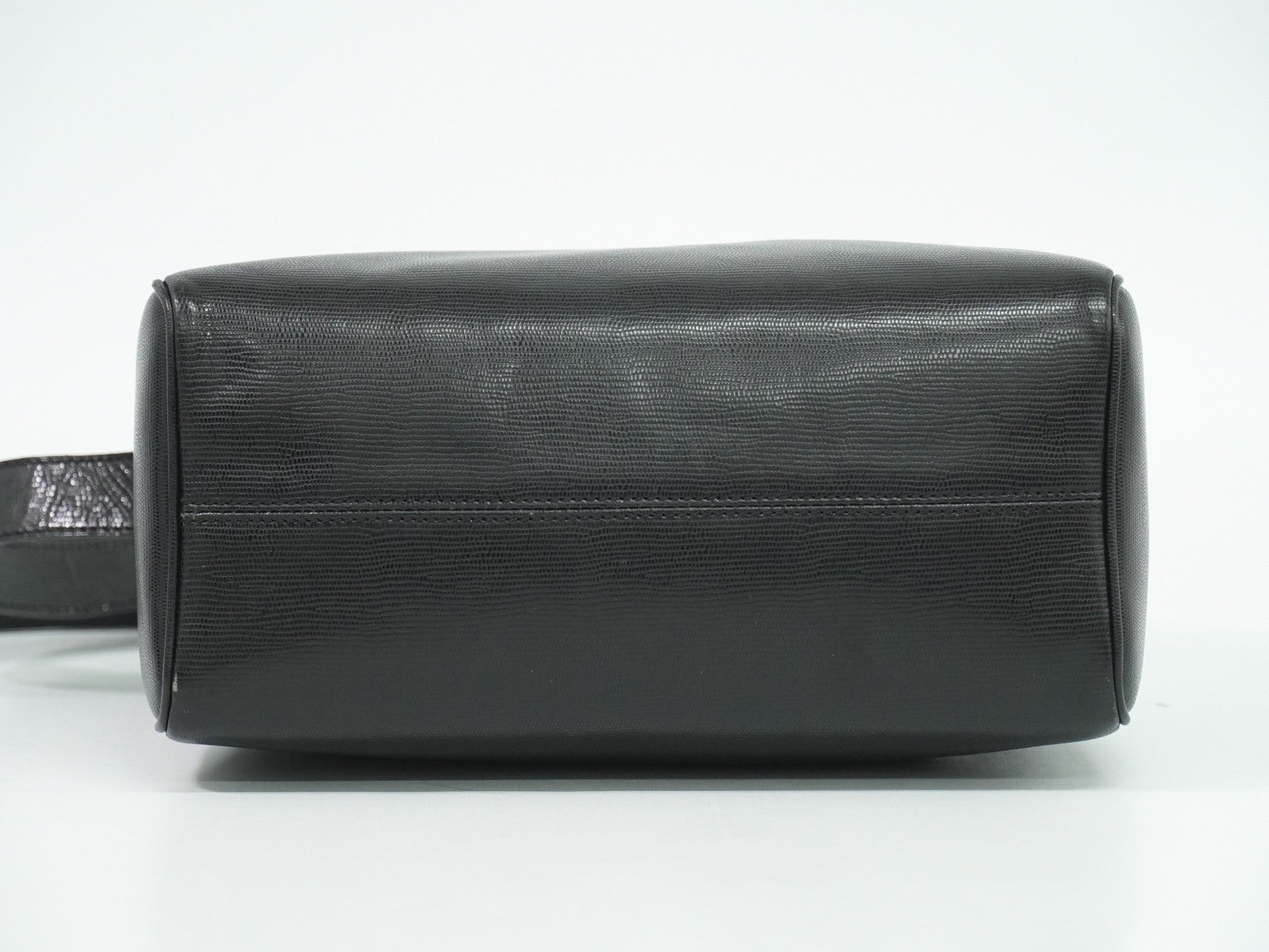 Celine Shoulder Bag Leather, BLACK, LEATHER, Shoulder bag