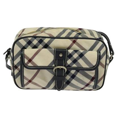 Burberry Nova Check Blue Label Canvas, BEIGE, CANVAS, Travel bag
