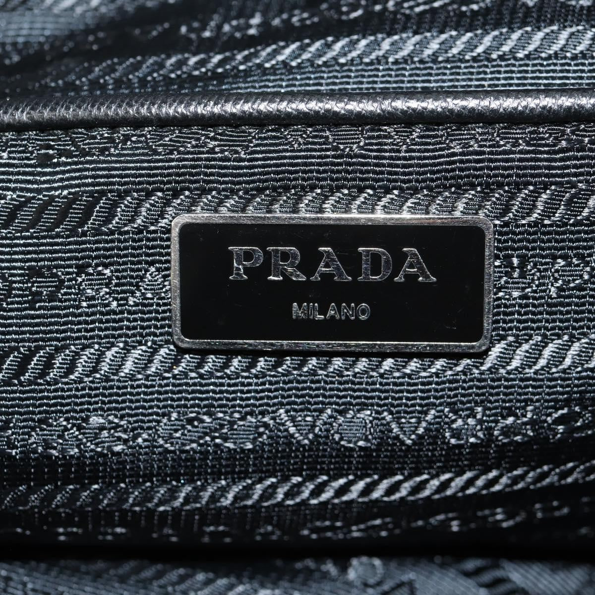 Prada Vintage Tote Tessuto, BLACK, NYLON, Tote bag