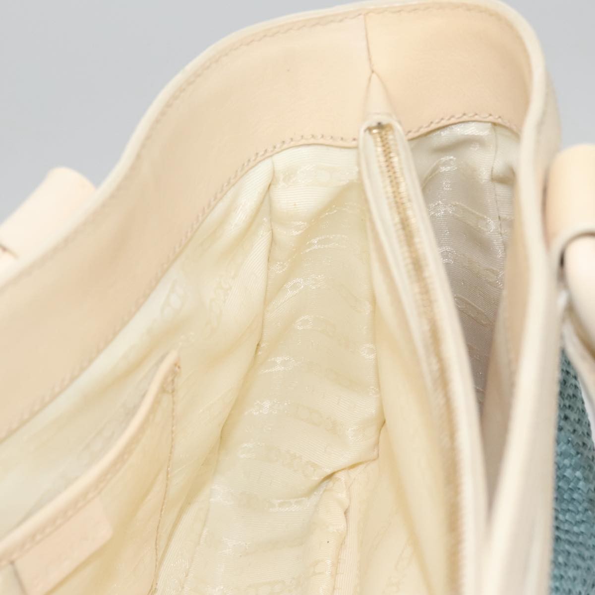 Celine Boogie Satchel Leather, BLUE, LEATHER, Handbag