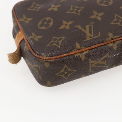 Louis Vuitton Pochette Marly Bandouliere Bag Monogram Canvas, BROWN, CANVAS, Clutche & pouche