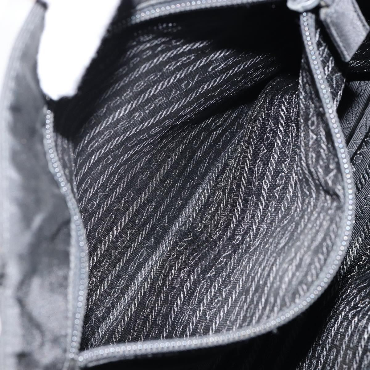 Prada Vintage Handbag Tessuto, BLACK, NYLON, Handbag