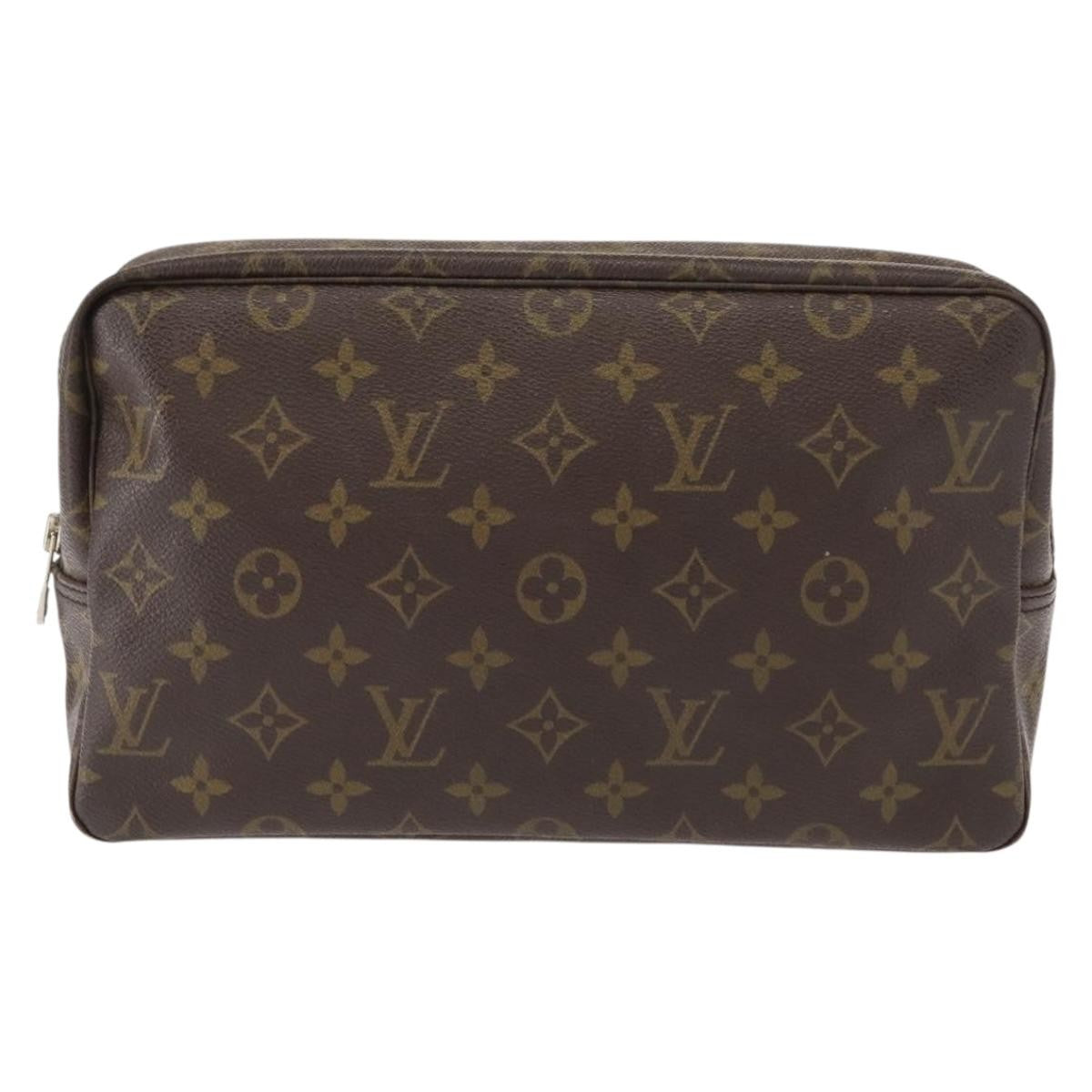Louis Vuitton Trousse Toilette Monogram Canvas, BROWN, CANVAS, Clutche & pouche