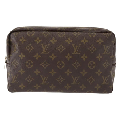 Louis Vuitton Trousse Toilette Monogram Canvas, BROWN, CANVAS, Clutche & pouche