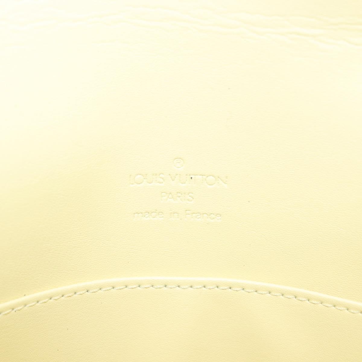 Louis Vuitton Thompson Street Handbag Monogram Vernis, YELLOW, PATENT_LEATHER, Shoulder bag