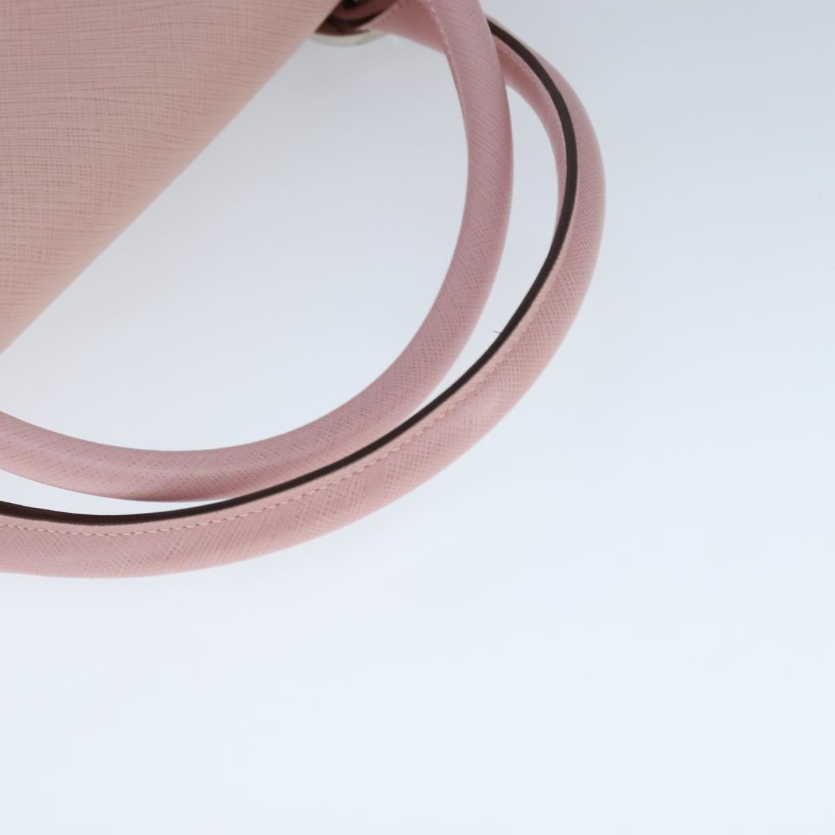 Salvatore Ferragamo Gancini handbag Leather, PINK, LEATHER, Handbag