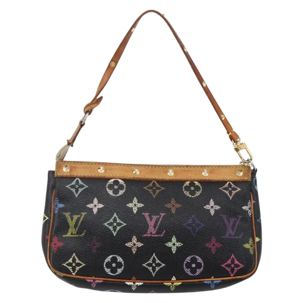 Louis Vuitton Pochette Accessoires Monogram Multicolor, MULTICOLOUR, CANVAS, Clutche & pouche