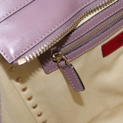 Valentino Garavani Rockstud Tote Rigid Leather, PURPLE, LEATHER, Handbag