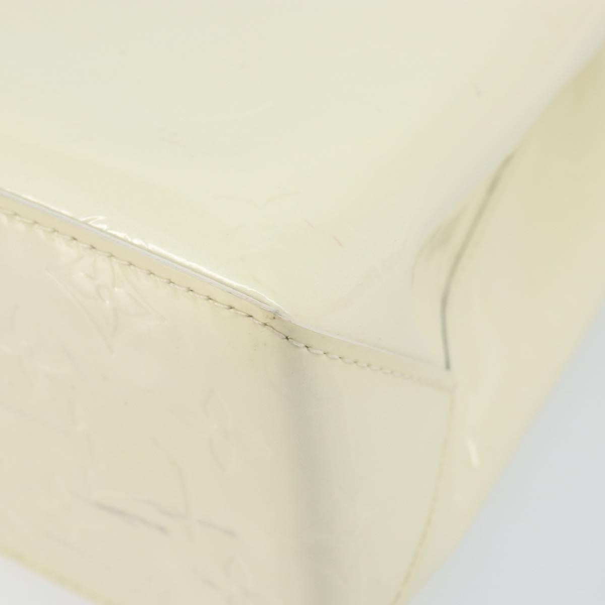 Louis Vuitton Reade Handbag Monogram Vernis, BEIGE, PATENT_LEATHER, Handbag