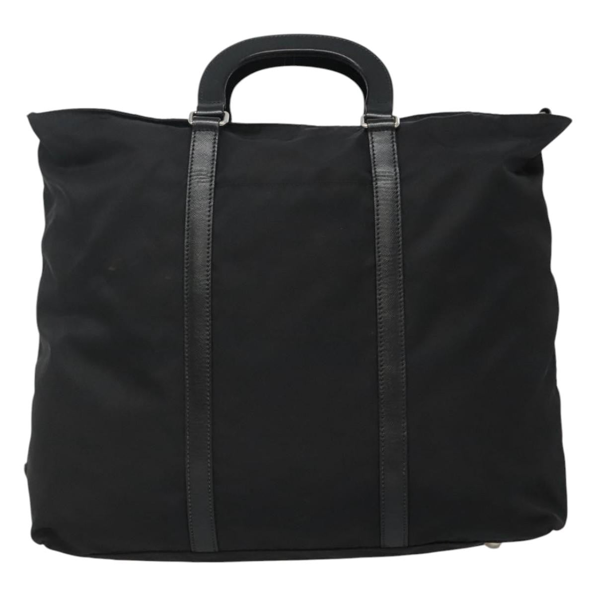 Prada Vintage Handbag Tessuto, BLACK, NYLON, Handbag