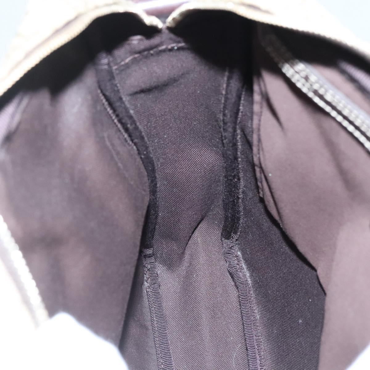 Gucci Front Zip Messenger GG Coated Canvas, BEIGE, CANVAS, Shoulder bag