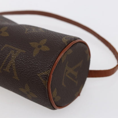 Louis Vuitton Papillon Pochette Monogram Canvas, BROWN, CANVAS, Clutche & pouche