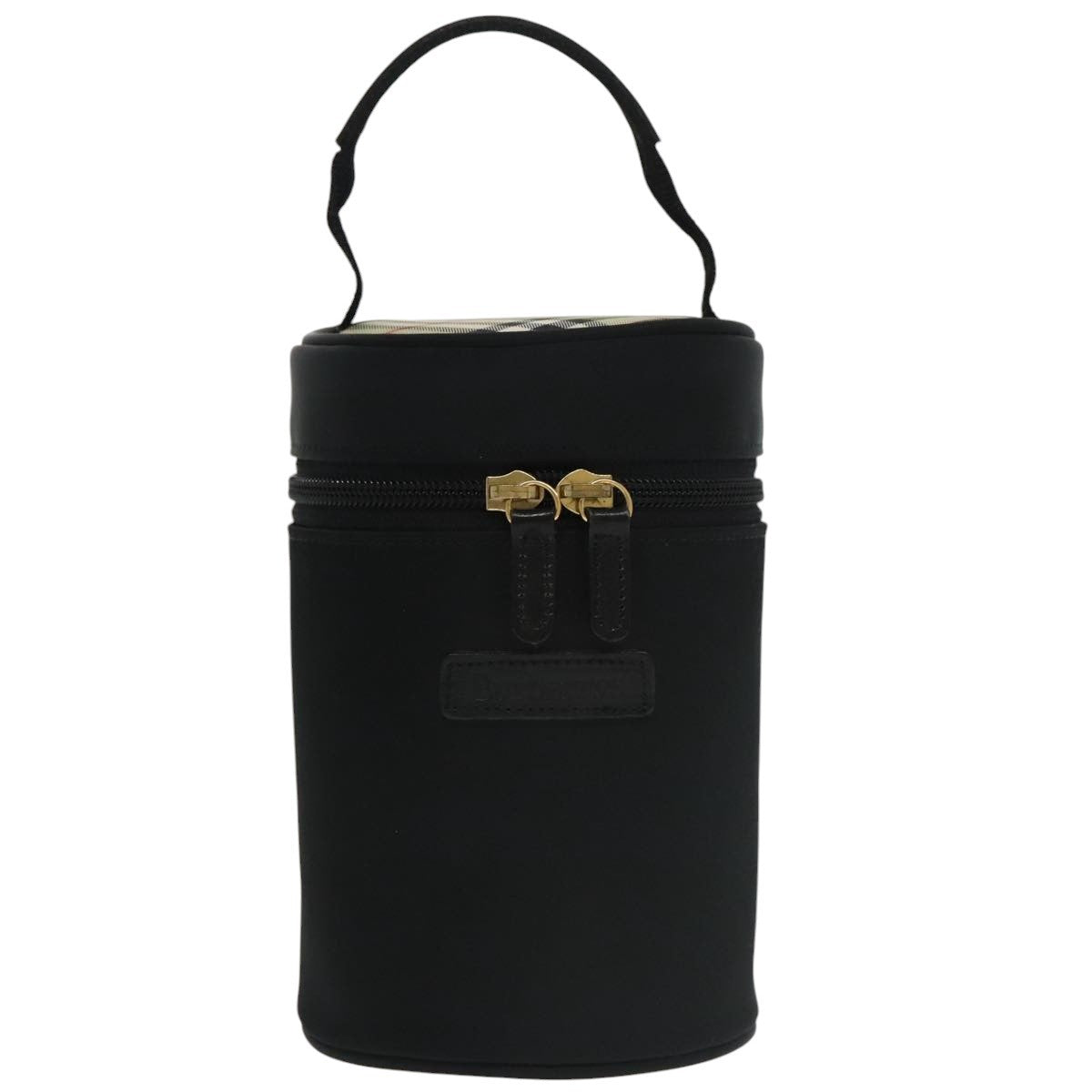 Burberry Vanity pouch Nylon, BLACK, NYLON, Clutche & pouche