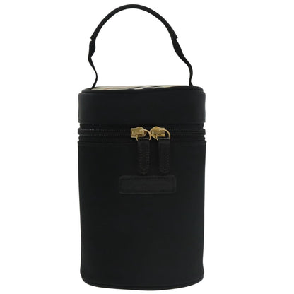 Burberry Vanity pouch Nylon, BLACK, NYLON, Clutche & pouche