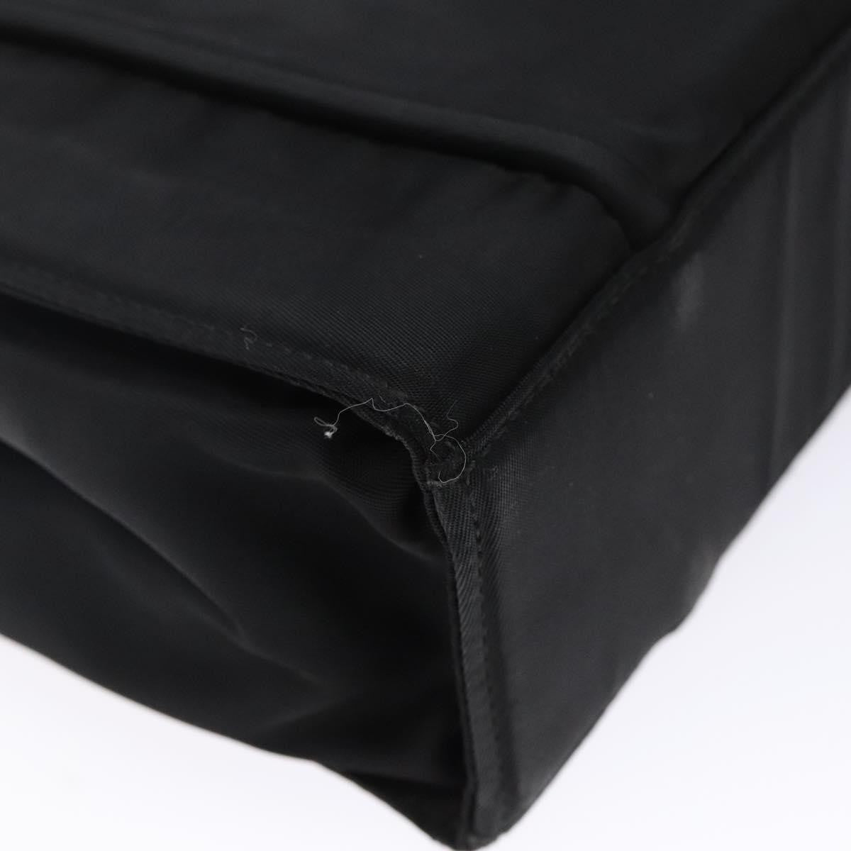 Prada cabas tessuto nylon, Black, Nylon, Handbag