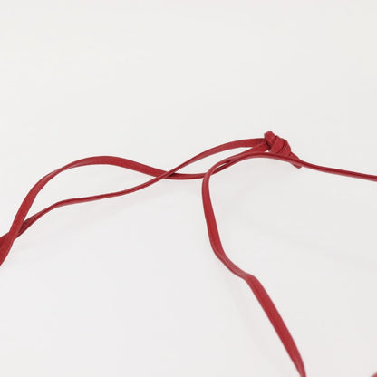 Bottega Veneta Butterfly shoulder bag PVC with Leather, RED, PVC, Shoulder bag