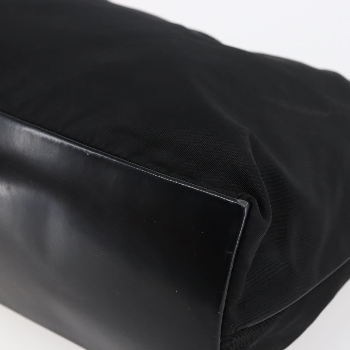 Prada Hobo Tessuto, BLACK, NYLON, Shoulder bag