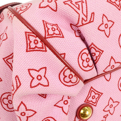 Louis Vuitton Cabas Ipanema Canvas, PINK, CANVAS, Tote bag