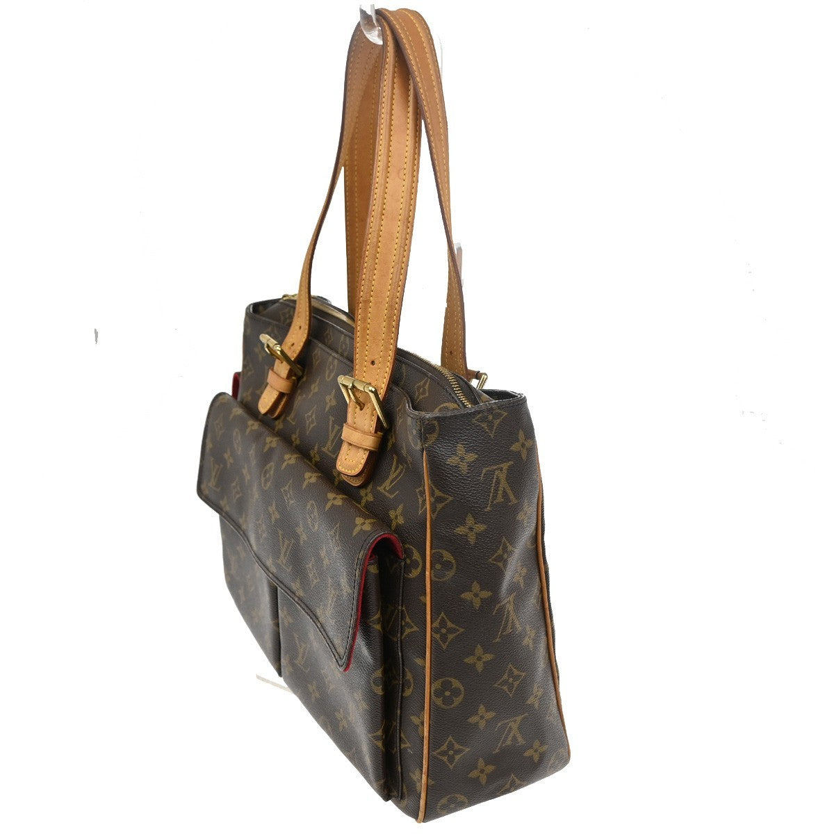 Louis Vuitton Multipli Cite Handbag Monogram Canvas, BROWN, CANVAS, Shoulder bag