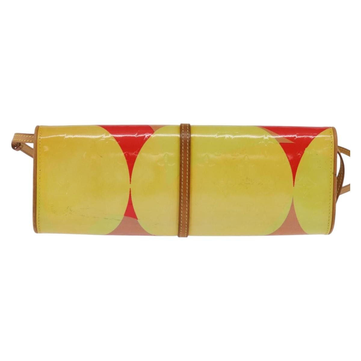 Louis Vuitton Fleurs Pochette Printed Monogram Vernis, MULTICOLOUR, PATENT_LEATHER, Clutche & pouche