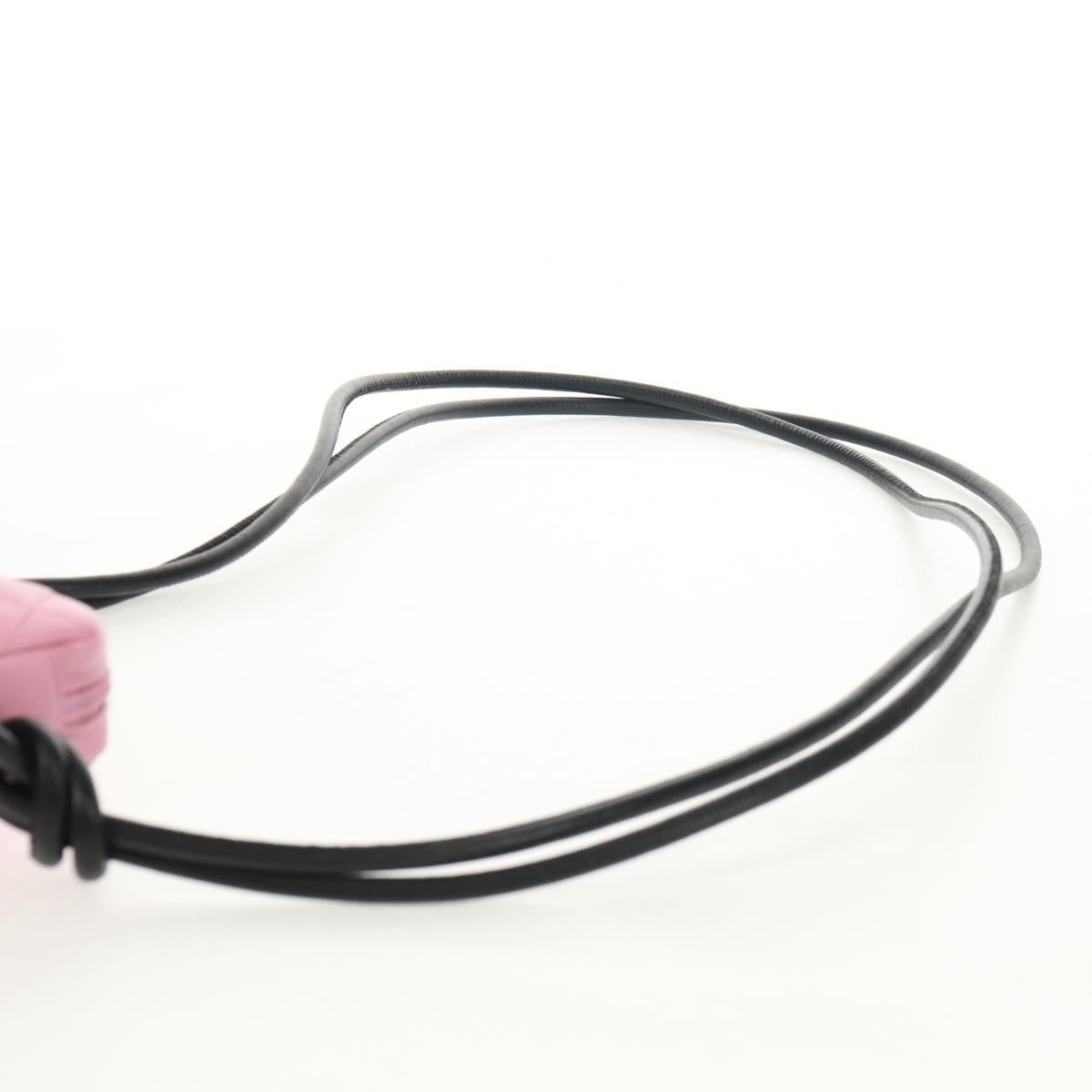 Chanel Cambon Zip Pouch Quilted Leather, PINK, LEATHER, Clutche & pouche