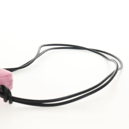 Chanel Cambon Zip Pouch Quilted Leather, PINK, LEATHER, Clutche & pouche