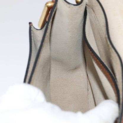 Chloe Multicolor Fringe Hudson Bag Leather, BROWN, LEATHER, Crossbody bag