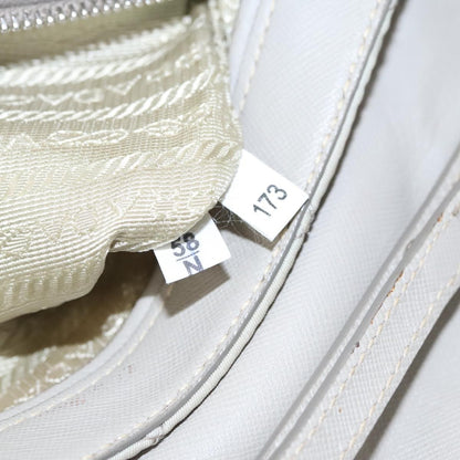 Prada Pushlock Chain Flap Bag Quilted Tessuto, BEIGE, NYLON, Shoulder bag